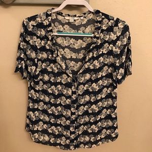 Boden button up blouse